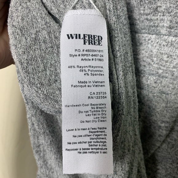 Aritzia Wilfred Free | Grey Izabel Romper - Small - Picture 5 of 6